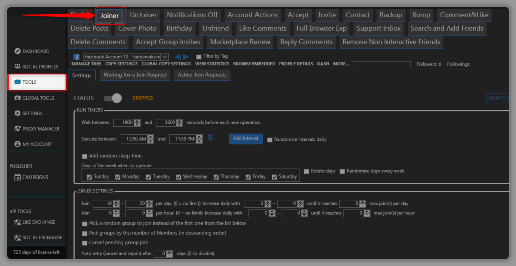 The Facebook Joiner Tool - SU Social